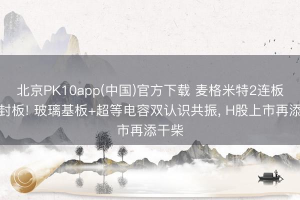 北京PK10app(中国)官方下载 麦格米特2连板强势封板! 玻璃基板+超等电容双认识共振, H股上市再添干柴